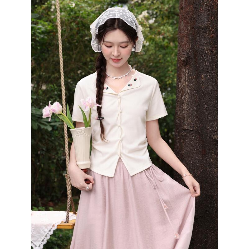 

Women s Slimming Apricot T-Shirt M