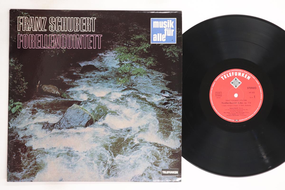 

LP Record HELMUT ROLOFF, DIE KAMMERMUSIKVEREI - Svchubert Quintett Fur Klavier Viol NT252 Germany Classical Used