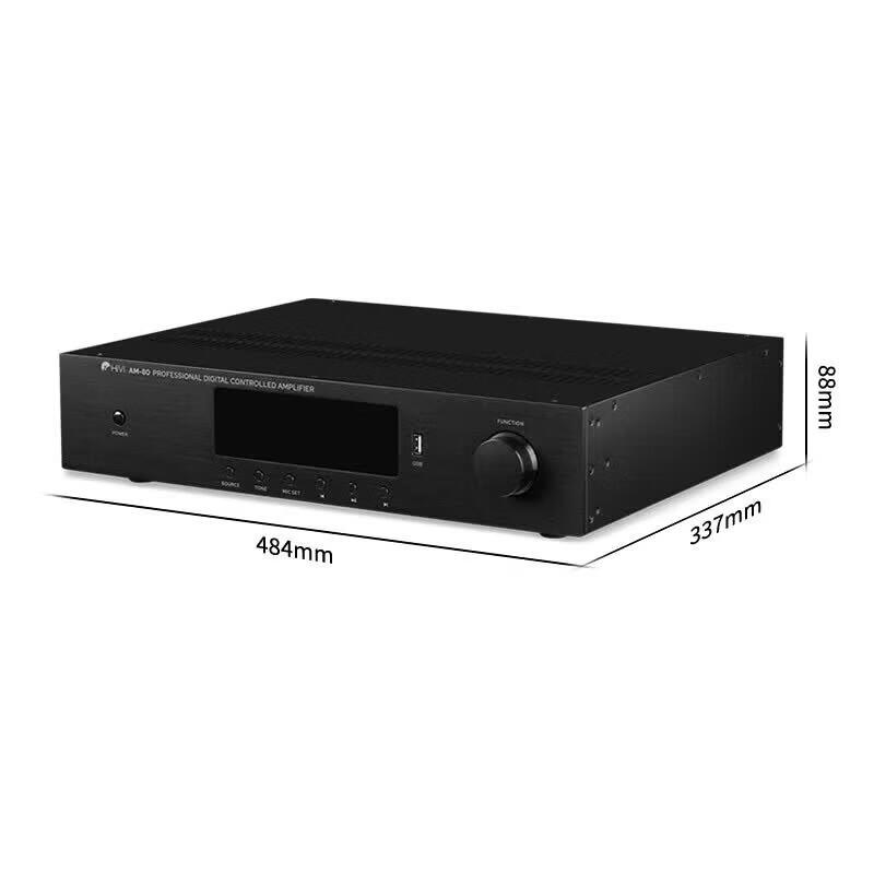 HiVi AM80+JA600*4 Smart Background Music & Home Theater System (CN Version)