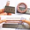 50pcs Girl Mixed Color Simple Hair Ties Hair Accessories