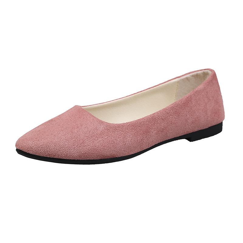 Moda damska Szpiczasty Nosek Mokasyny Baleriny Balet Casual Mieszkania Buty