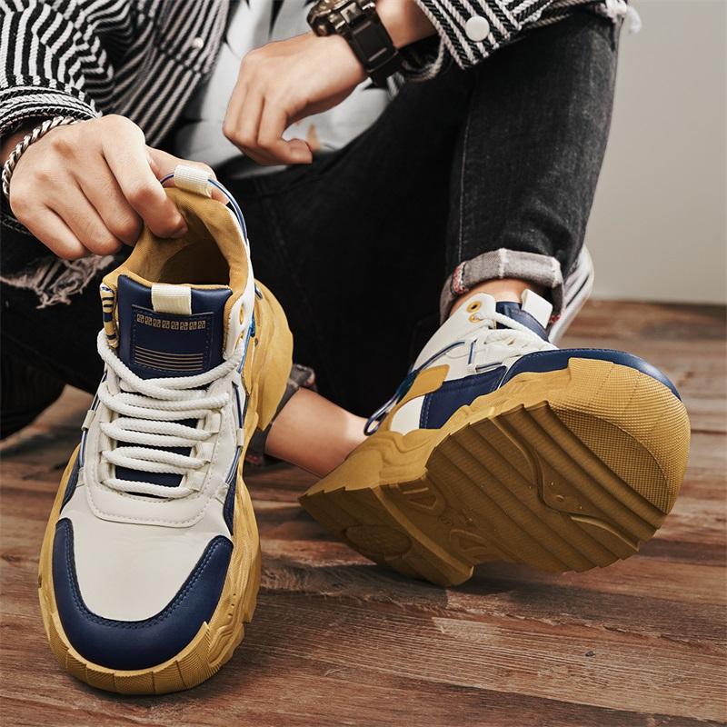 39-44 Fashion Sneakers for Men's Shoes Luxus Designer Tênis Masculino Platform Running Tennis Shoes for Boy Casual Hard-Wearing