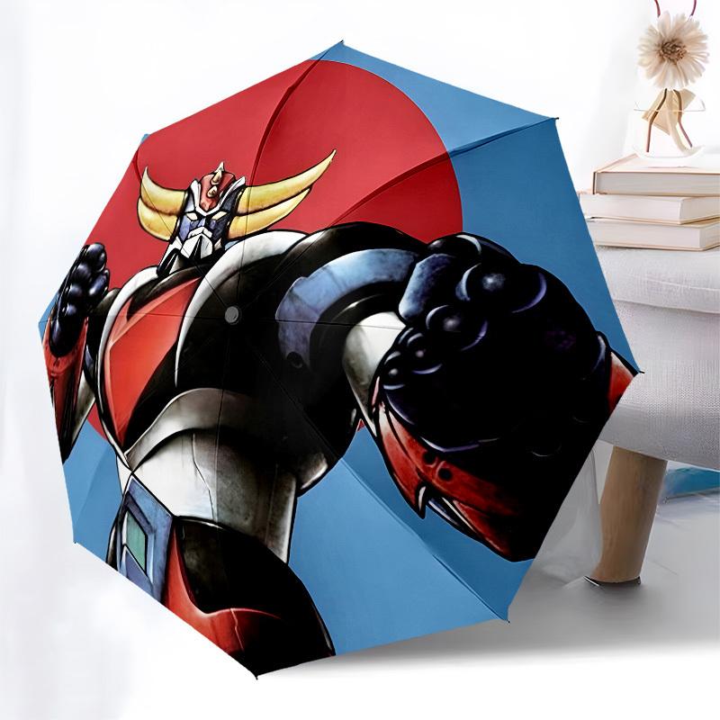 Robotic Warrior Automatic Opening and Closing, 8 rib Structure Portable Umbrella, Suitable for Men and Women in All Seasons Perfect Gift fo