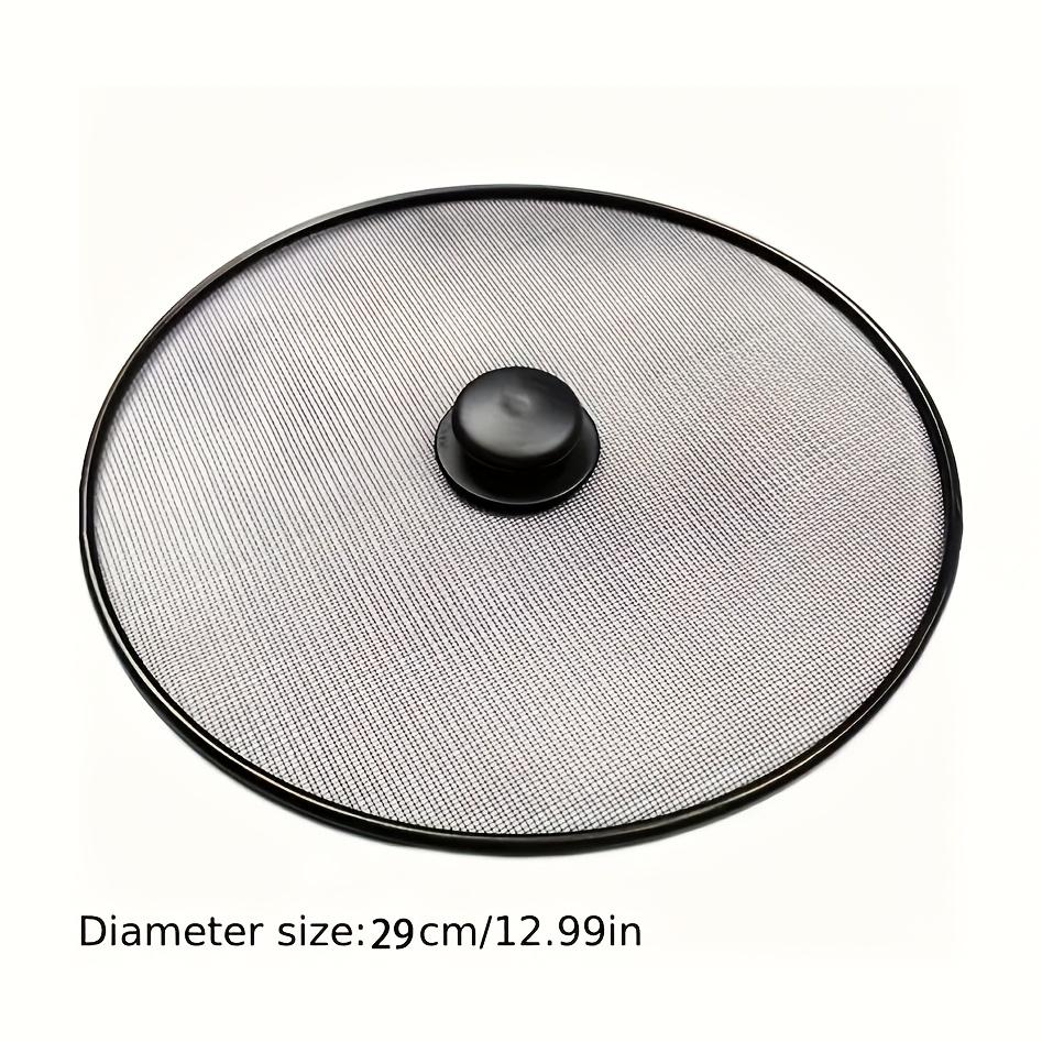 

25/29/33cm Splash Proof Pan Lid Splatter Guard Fine Mesh Splatter Screen Fry Food Screen Fry Pan Grease Cover Stainless Steel