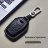 Toyota Key Case for Camry, RAV4, Corolla, Avalon, Highlander, Levin, Venza - Genuine Leather