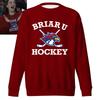 Mimo areál Briar University Hokejová trička Top Dlouhý rukáv Módní tričko s kulatým výstřihem Letní Ležérní Pánské Dámské Oblečení Grafické Merch