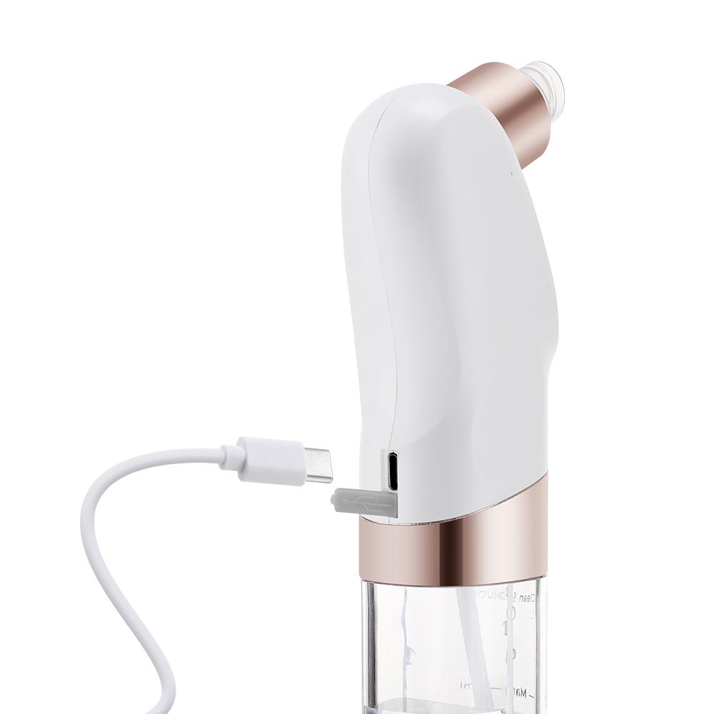 Upgraded Small Bubble Blackhead Remover USB Rechargeable Electric Pimple Black Head Removal  Water Cycle Facial Cleaning Tools