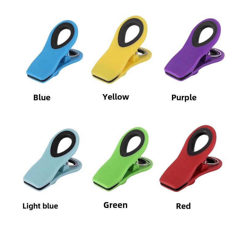 Refrigerator sticker clip Household snacks moisture-proof sealing clip Simple plastic bag multi-purpose food grade sealing clip