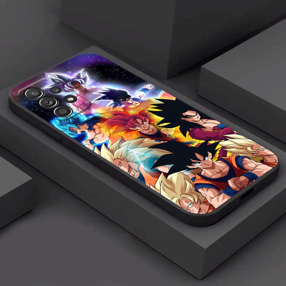 Dragons Anime Balls Phone Cover Galaxy A56 5G Case For Samsung A57 A37 A55 A36 A26 A17 A07 A35 A34 A53 A54 A52 A73 A72 A32 Cases