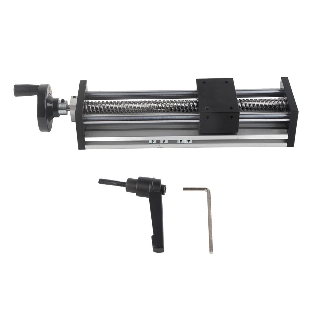 Slide Linear Stage 2‑Axis Ball Manual Sliding Table Accurate Guide Platform 200mm Stroke Linear Sliding Table