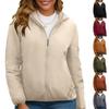 Women's Casual Mid-Length Hooded -Lined Coat for Winter