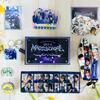 Stray Kids Magic School Gift Box, 4th Fanmeeting Merchandise Set  Lomo Cards Standee Keychain Lanyard Stickers Badge Kpop Gift for Stay Fans