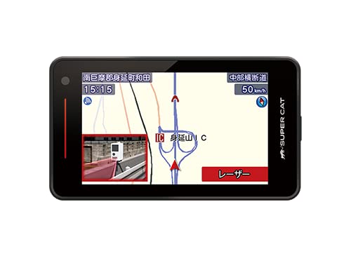 

YUPITERU SUPER CAT Лазерный и радар-детектор PREMIUM LINE GS1000