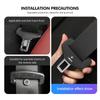 BAGE7 2026 Car Sticker Suede Car Seat Belt Buckle Protector Clip Anti-collision Cover For BMW G30 G20 M3 M5 E91 E92 E93 E36 E70 X3 X4