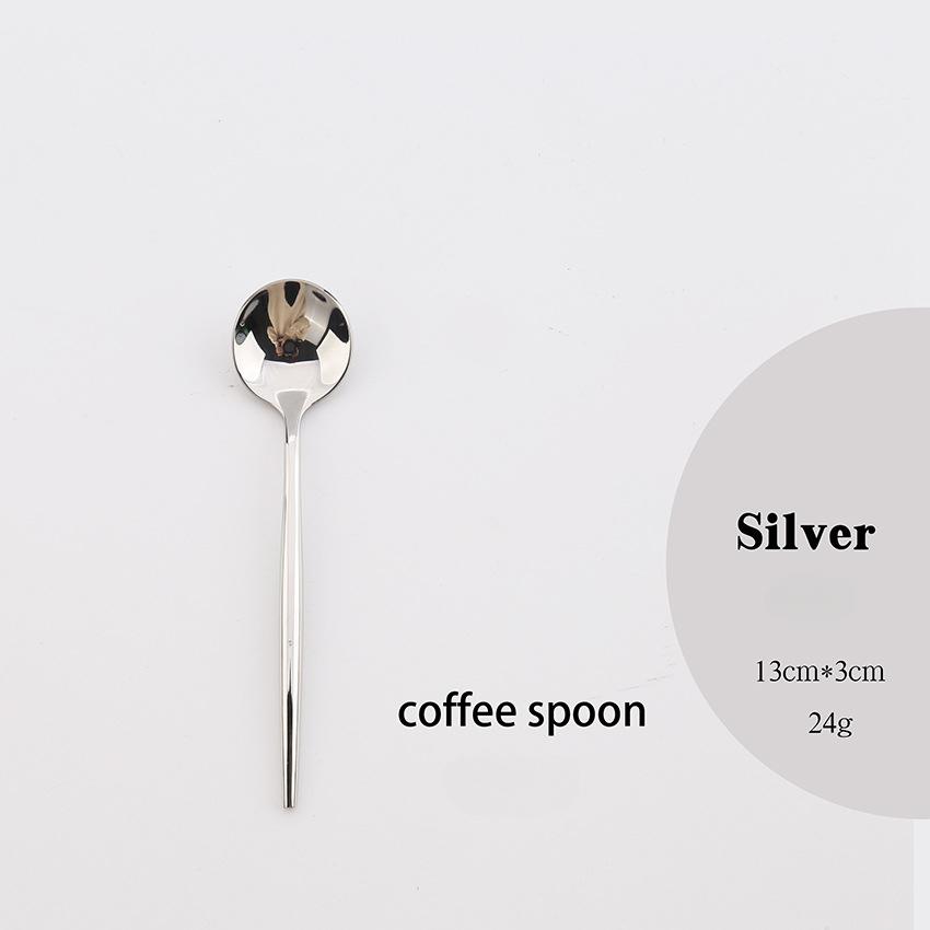 

Ложки, вилки и палочки для еды HANYANG из нержавеющей стали 304, зеркало, Португалия, яркое серебро, позолоченные ножи и вилки, посуда в западном стиле для отелей