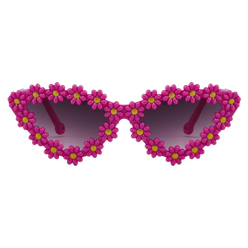 Neue Cat-Eye-Blütenblattbrille Kinder-Sonnenbrille Herren- und Damen-Gleiche Sonnenbrille Modetrend Ins-Brille