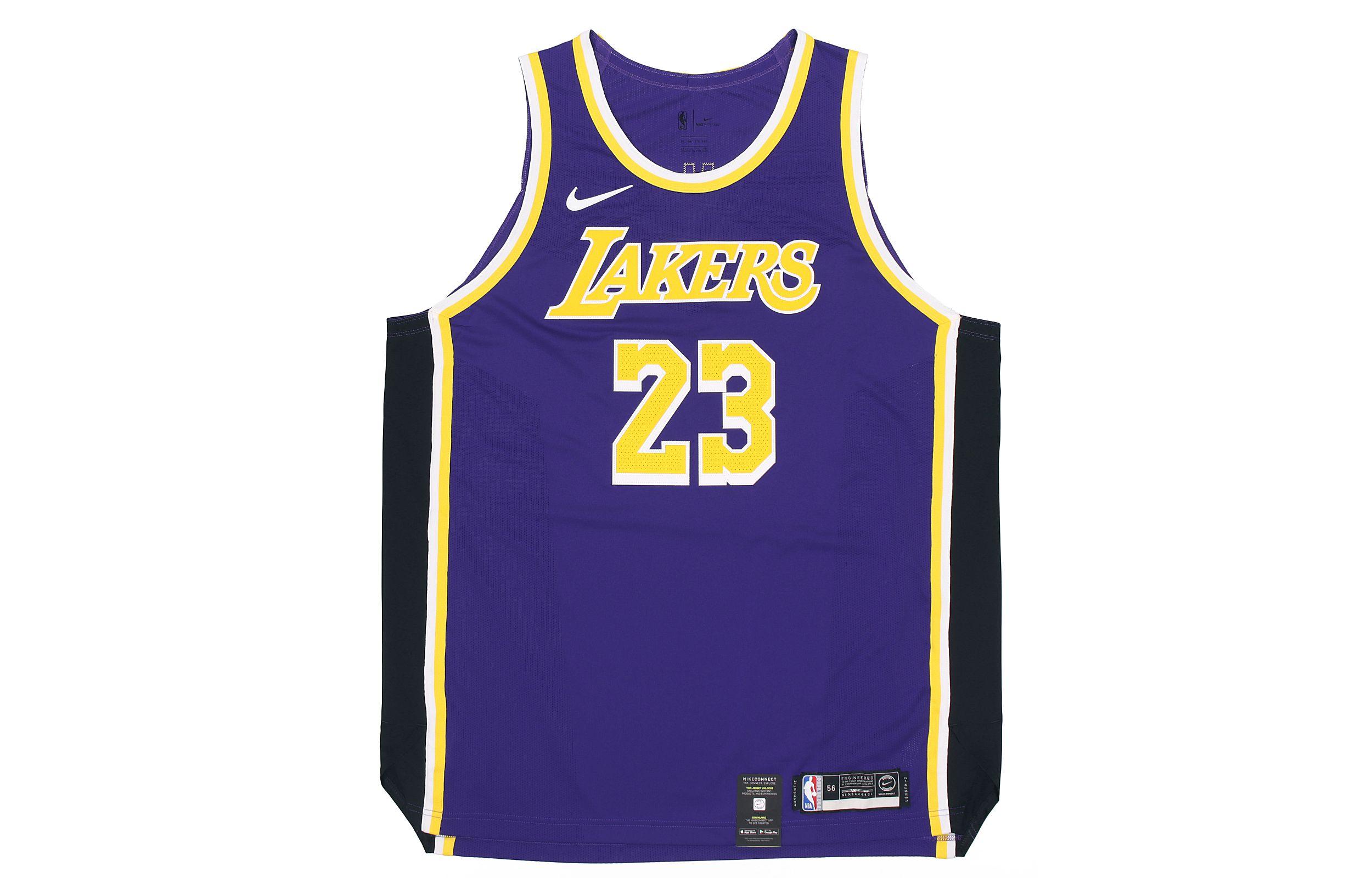 

Nike Basketball Jersey Men s Purple AJ5197-505 S