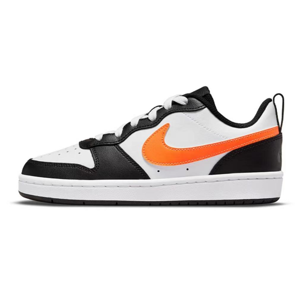 Nike Court Borough DEER Love Journal Leather Slip Resistant Abrasion Resistant Low Top Skateboard Shoes Women's BQ5448-115(Team84-)