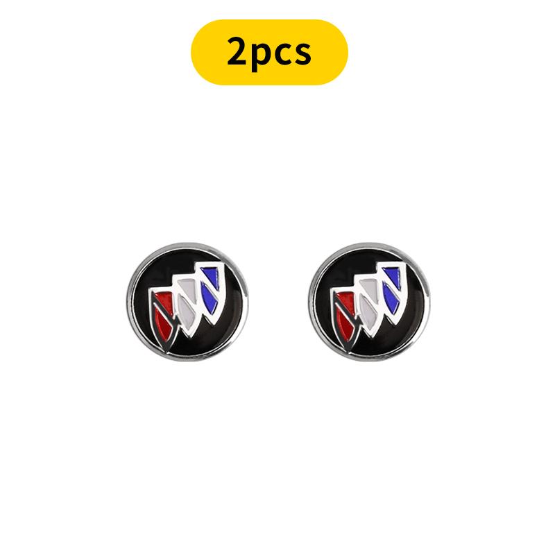 

14mm Car Remote Key Sticker Aluminum Emblem Decoration Decal For Buick Excelle XT Excelle GT Verano Regal royaum Park Avenue GL8