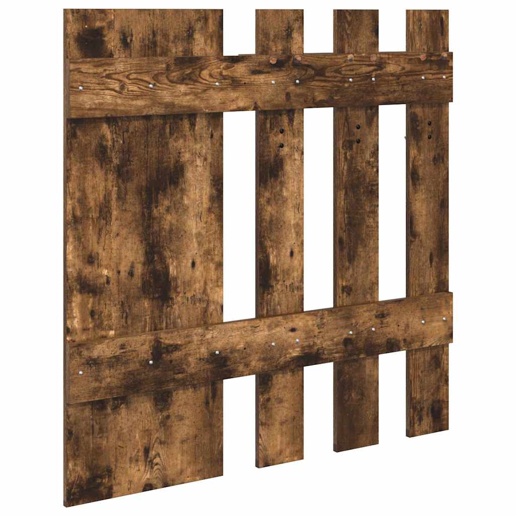 Mesa de Cabeceira de Parede Suporte de Parede Carvalho Fumado