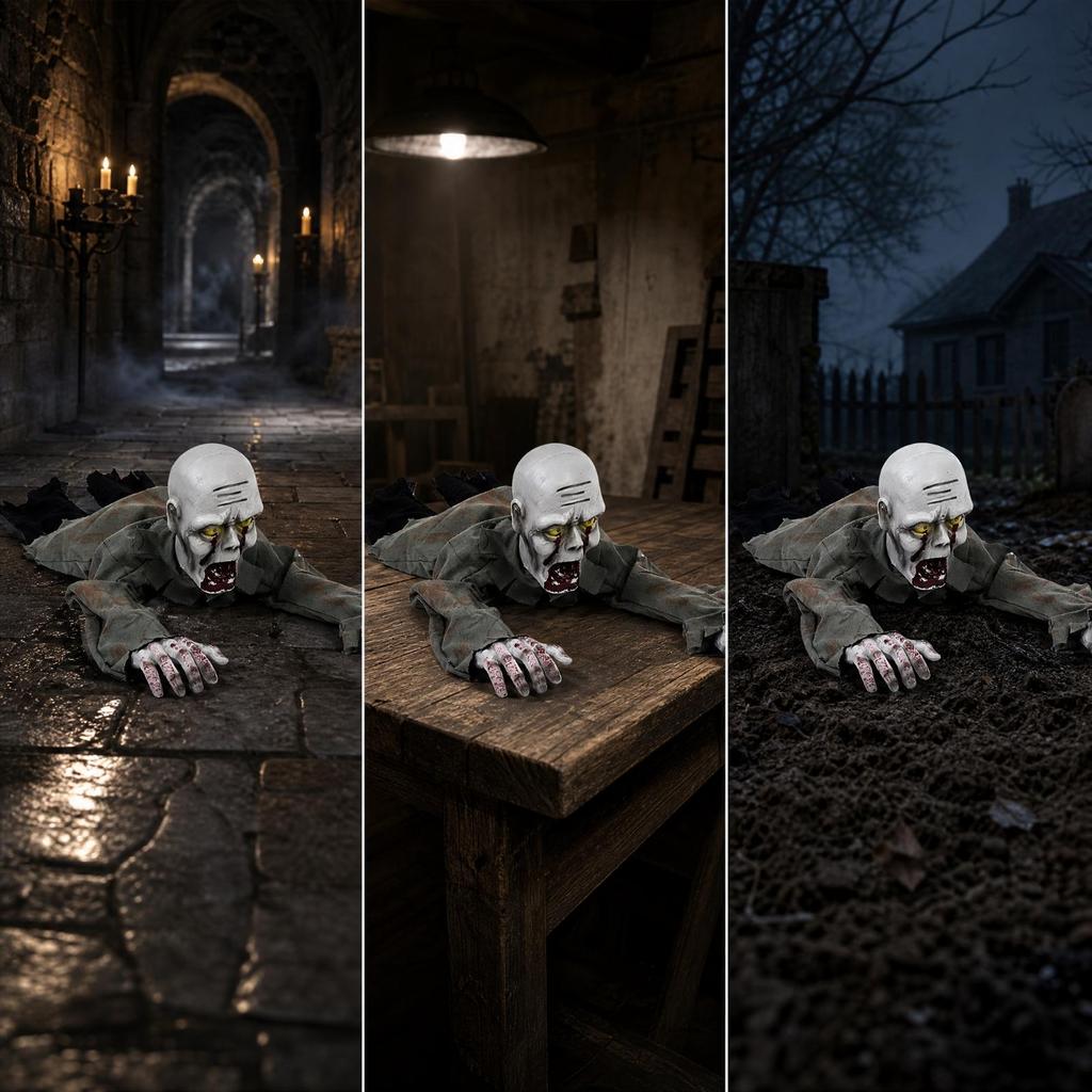 Animierte Krabbel-Erscheinung Requisite Einfach zu bedienen für Escape Rooms, Pubs
