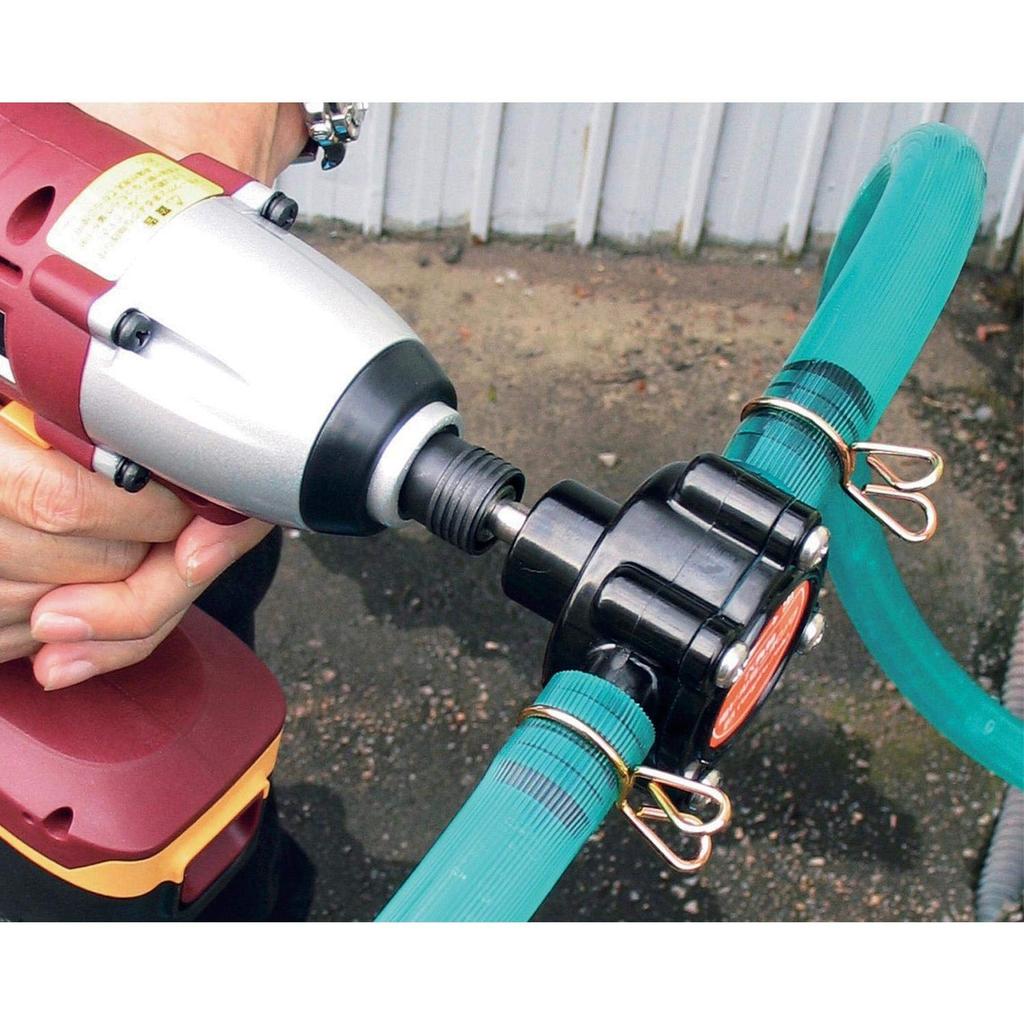 Niigata Seiki SK Made in Japan Hex Shaft Electric Drill Mini Pump, 6.35mm, Total Head 12mm, RDP-01