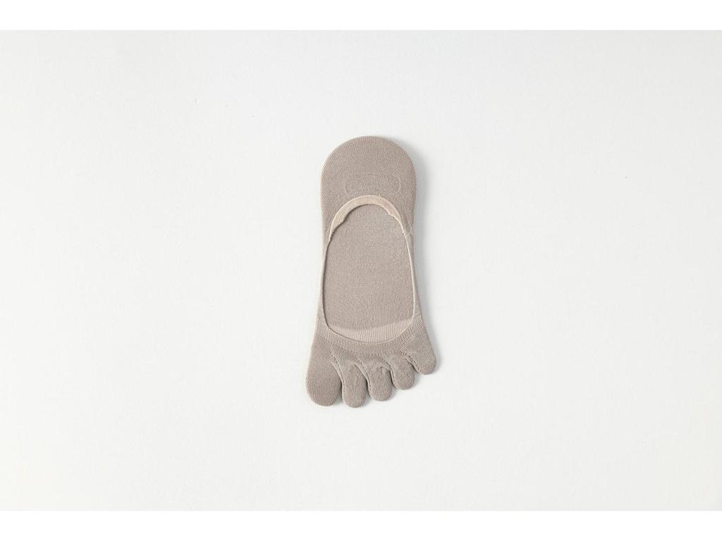 Women's Ultra-Thin Cotton Five-Toe Low-Cut Non-Slip Socks