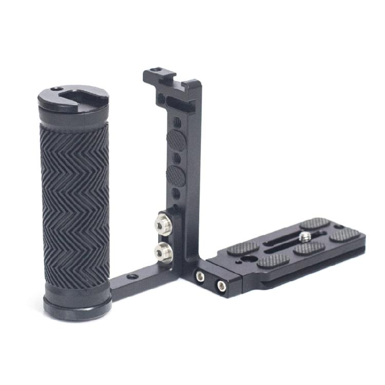 Versatiled Aluminum Camera Mount Metal Quick Release With Double Handles And Expansion Port For Studio Use