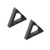 Small Black Punk Stud Earrings For Women Men Boy 2020 New Fashion Zircon Geometry Stainless Steel Jewelry Accessories Earrings