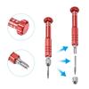PATIKIL Badminton Grommet Stainless for Racket and Badminton Racket Tool Red Remover, Steel, Grommets, Nails, Cones, Accessories,