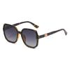 New European and American fashion box polarized sunglasses women's outdoor personality trend street sunscreen sunglasses women's models