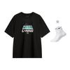 Li Ning T-Shirts Herren Rundhals Mittlere Normale Passform AHSV237-3