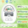 Digital Soil Acid Base Meter with Moisture Fertility & Sunlight Detection Strong Plastic Build Easy to Read Display ABS