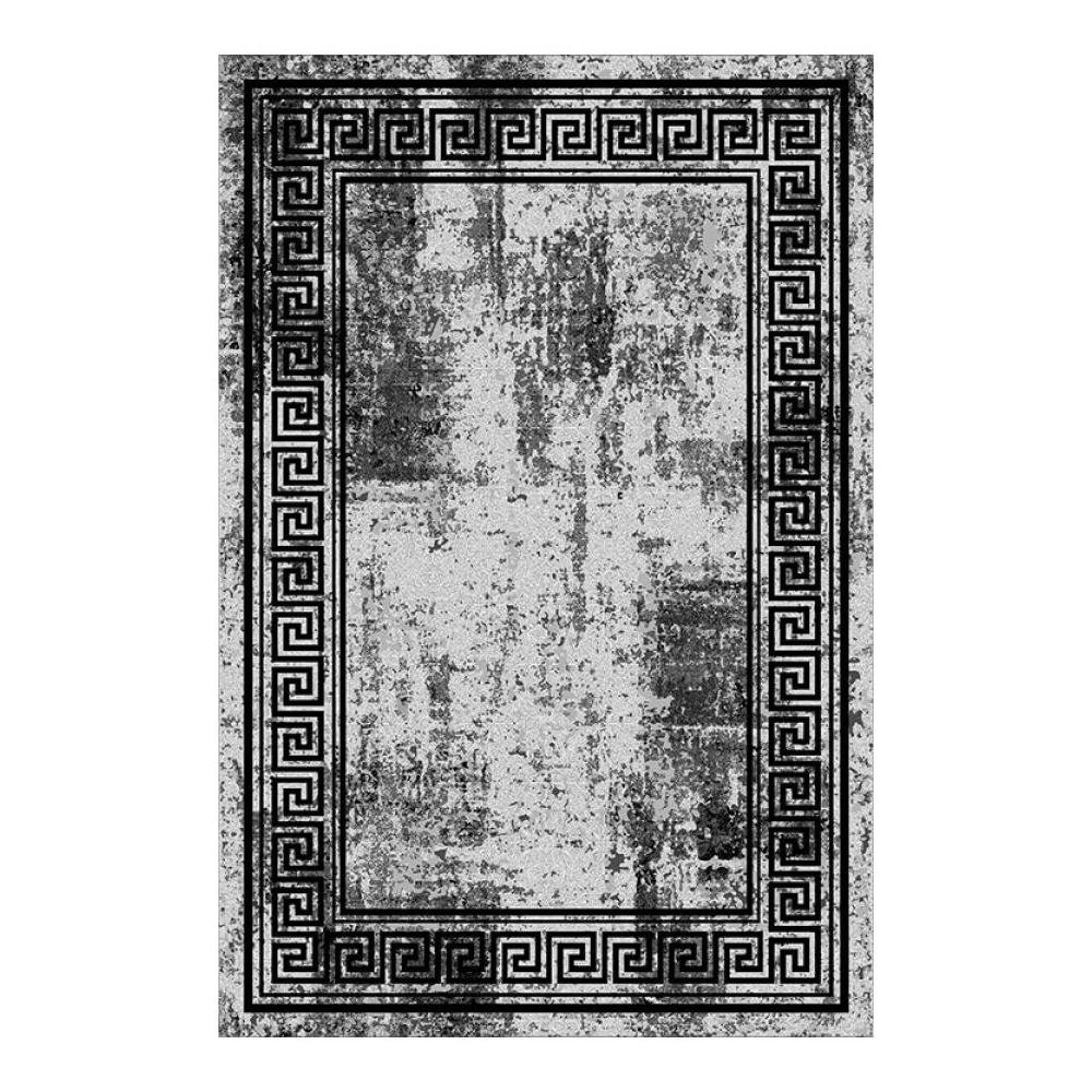 ePeddler Home Modern Framed Wall Pattern Digital Print Washable Non-Slip Dot Base New Generation Living Room, Bedroom, Entrance Hall Rug and Runner