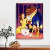 DIY Diamond Painting Beauty and The Beast Cross Stitch Kit Mosaic Art Diamond Painting Full Circle Diamond Home Decoration