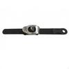 Skate Buckle Strap Black Inline Replacement Silver Electroplated Nylon Fastening