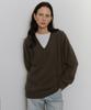 Yulago Super Fine Raccoon V-Neck Knit