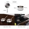 RUSTELA Commercial Stainless Steel Saucepan with Induction Dishwasher Safe Lid, 18cm, 2.5L Capacity, Three-Layer Construction, Compatible,