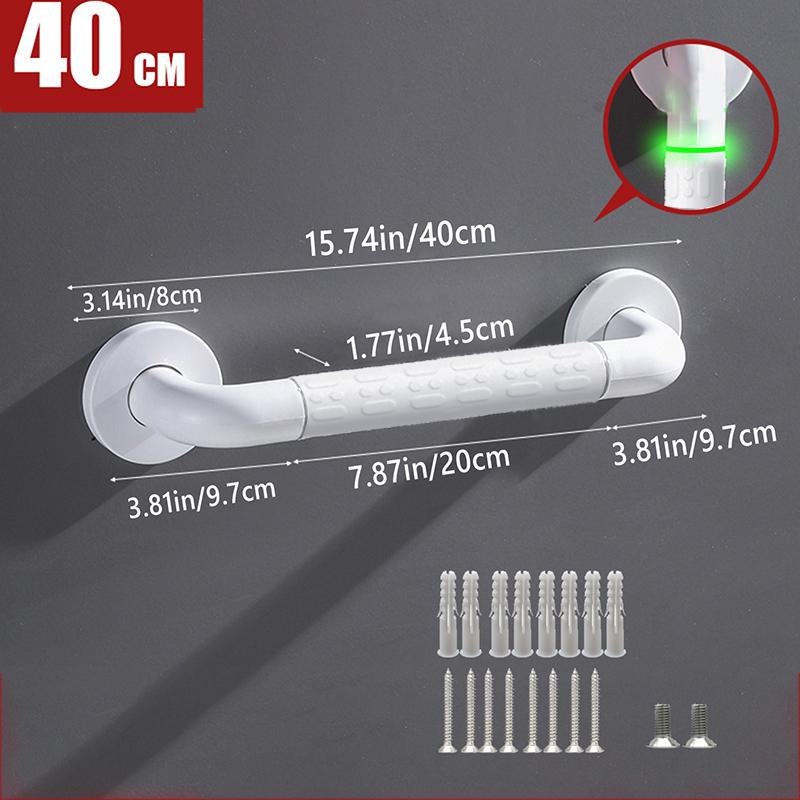 Bathroom Grip Shower Tub Grab Bar Toilet Safe Handle Handrail Useful Shower Safety Support Handle Towel Rack