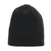 New Era Strickmütze mit Flagge Kostenlose Basic-Mütze Prägeflagge Schwarzes Logo, Schwarz,