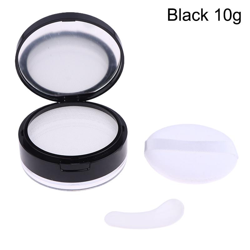 5/10G Empty Air Cushion Puff Box With Powder Puff Mirror Elastic Mesh Portable Makeup Case Container For Loose Powder