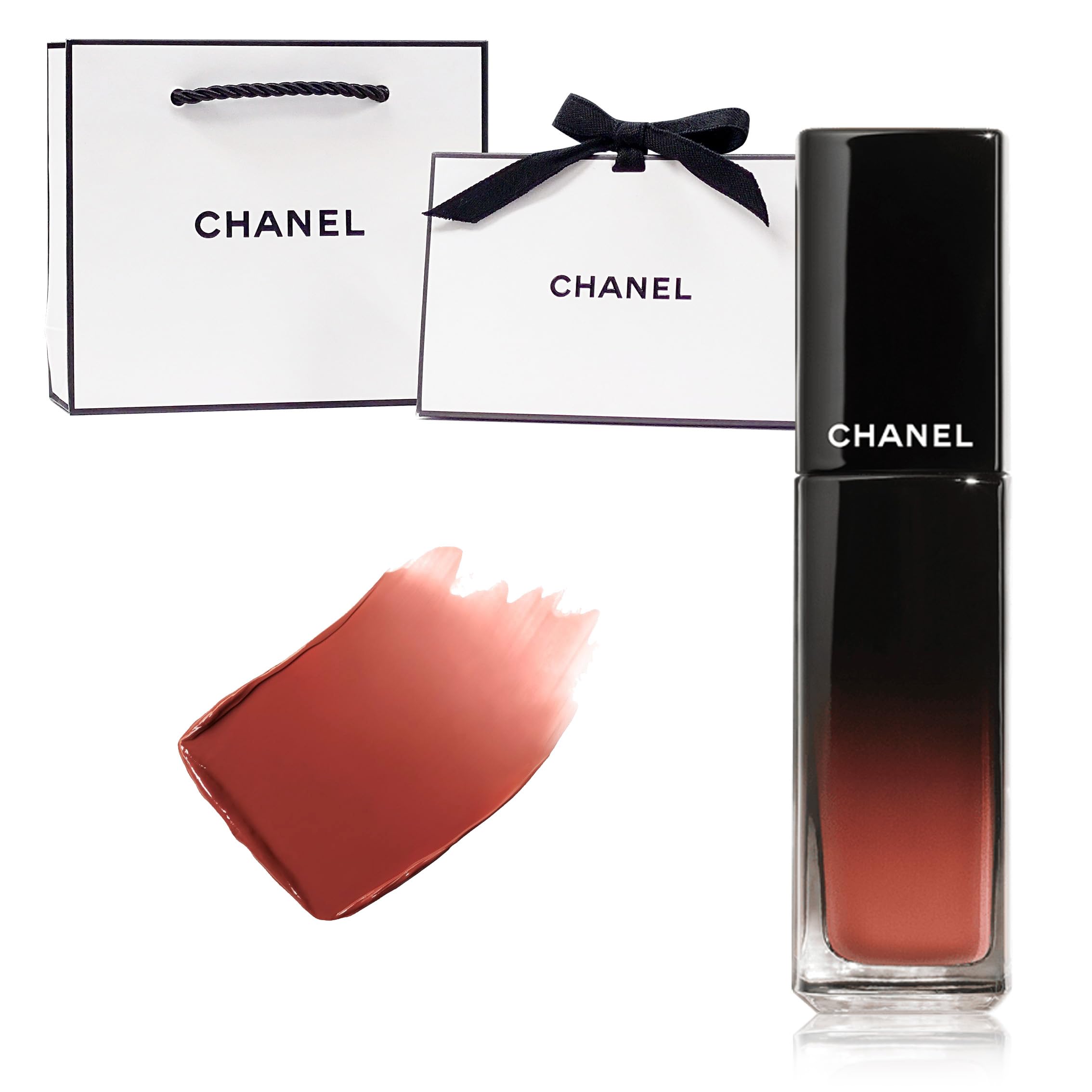 

CHANEL Rouge Allure Lacquer Beige Liquid Lip Makes a Great Birthday Includes a shopping bag and gift (#83 Sucre) 5.5ml Color, Gift. box.