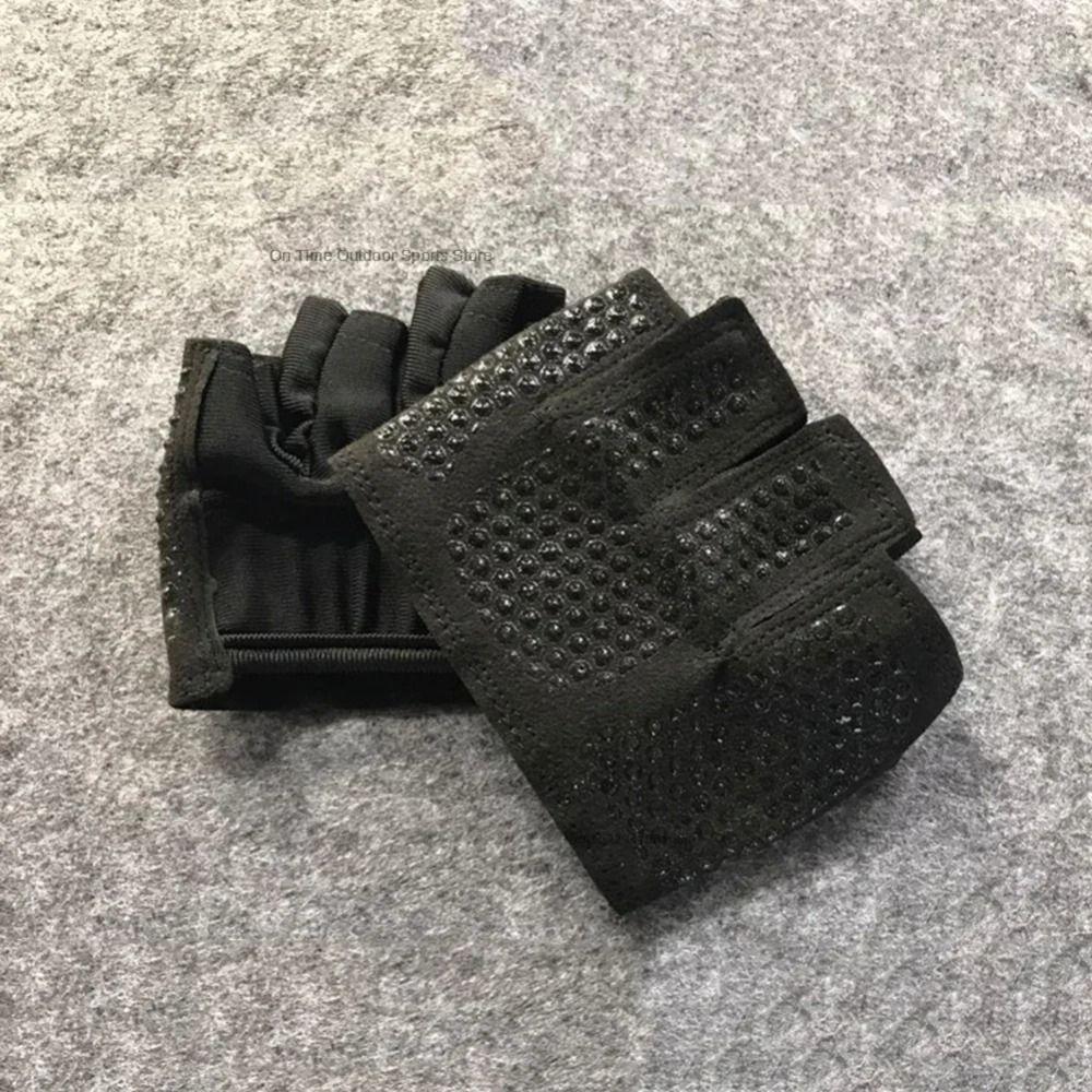 1 pair Breathable Gym Half Finger Gloves Anti-slip Fitness Gloves Cycling Gloves  Outdoor