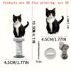 Car Accessories Dashboard Decorations,Shaking Cats Bobblehead Dashboard Car Decors for Women Car Interior Desk Ornaments