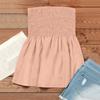 Tube Tops For Women,Cute Sexy Off Shoulder  Print Sleeveless T-Shirt