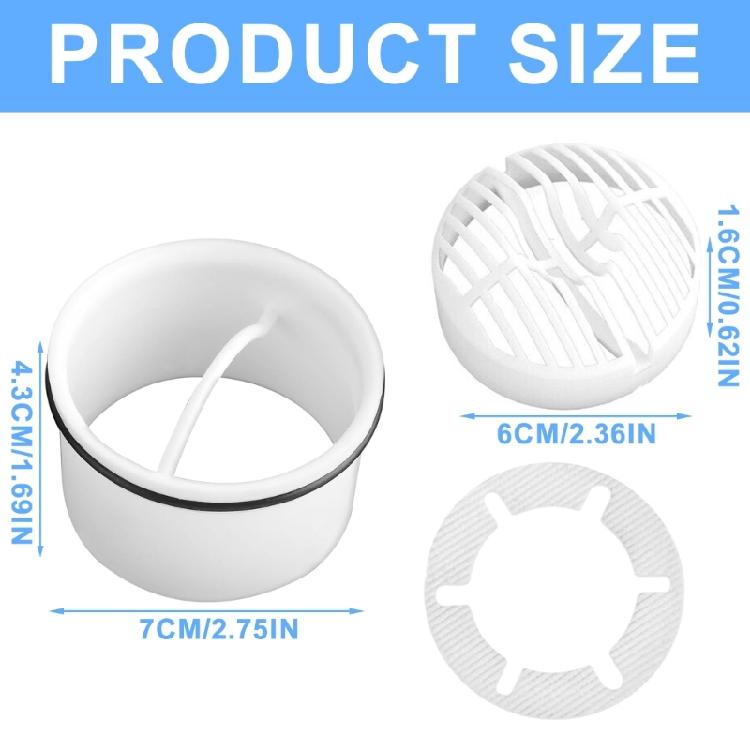 Shower Drain Hair Catcher for Bathroom Practical Kitchen Sink Cover Food Catcher Vegetable Washing Basin Accessories