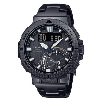 Orologio Uomo Pro Trek Angler Line PRW-73XT-1JF Nero Solare Onde Radio - Modello Ufficiale Giappone