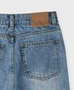 FALLETT Straight Denim Pants Light Blue