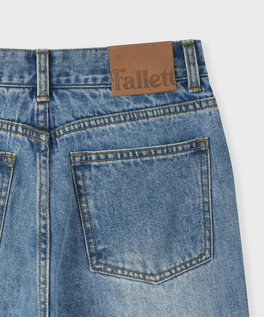 FALLETT Straight Denim Pants Light Blue