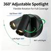 Rechargeable LED Wall Lamp Touch Night Lights Aluminium Magnetic Spotlight 360° Rotation for Bedroom Bedside Reading Lighting